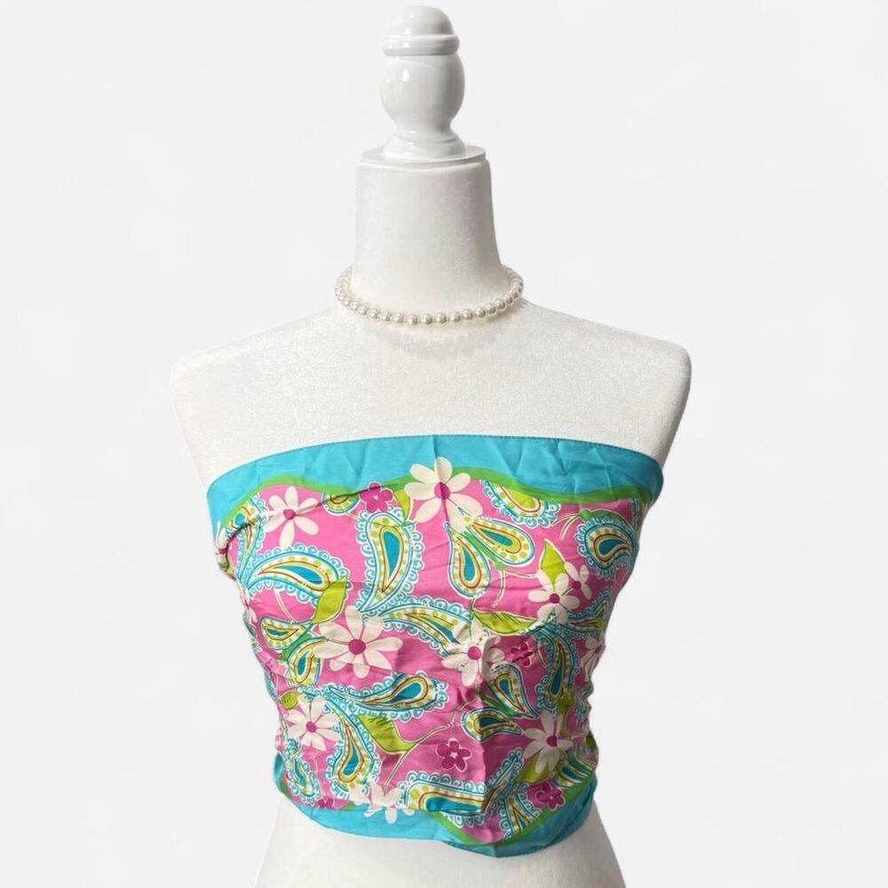 Lilly-pulitzer Women's multi Scarf-wraps Vintage Lilly Pulitzer 100% Silk Scarf